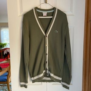 Men’s Lacoste Heavyweight Cardigan 4